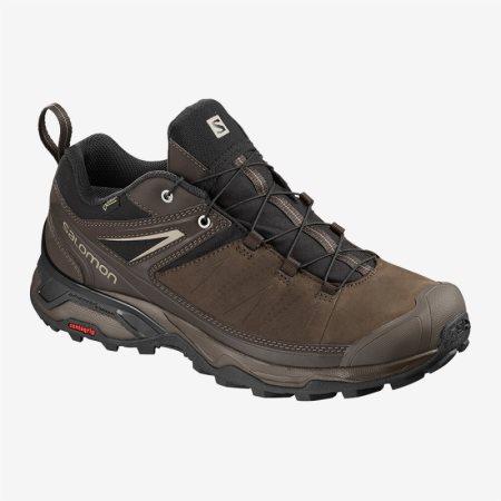 Salomon X ULTRA 3 LTR GTX Wanderschuhe Herren Schokolade [4FIW-J]